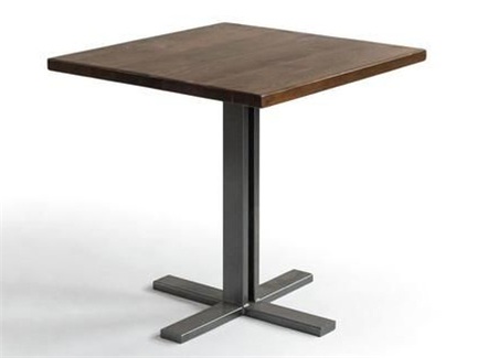 企业员工食堂现代简易实木桌椅