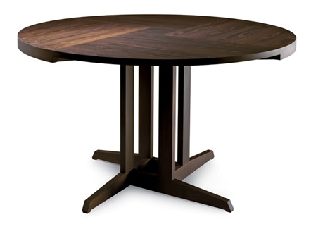 简洁实木西餐厅餐桌_古典风格西餐桌